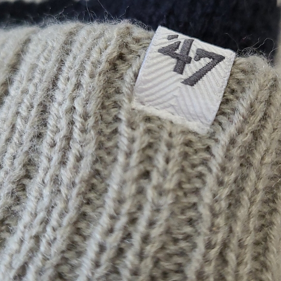 NEW Mens Toboggan Sporting Kansas City Knit Cap Hat MLS Logo Linesman 47Brand OS - Picture 6 of 14